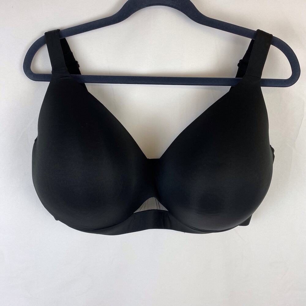 Cacique Bra Lightly Lined Full Coverage Black Size 44 G